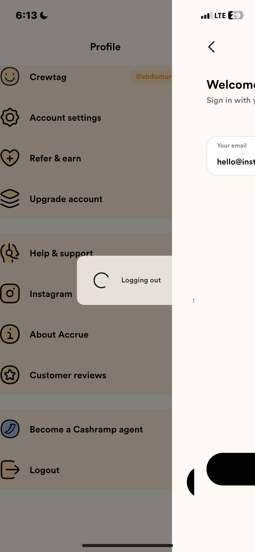 Accrue App Flows, User Flow Screenshots & UX Patterns | Uiland