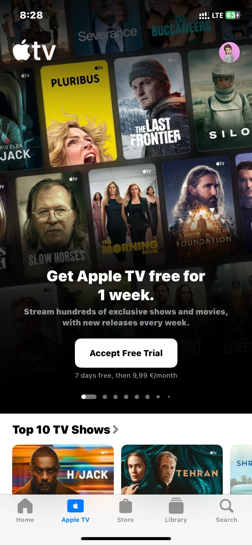 Apple Tv App Screenshots, UI Screens & Design Inspiration | Uiland