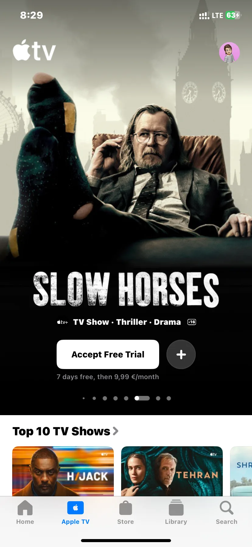 Apple Tv App Screenshots, UI Screens & Design Inspiration | Uiland