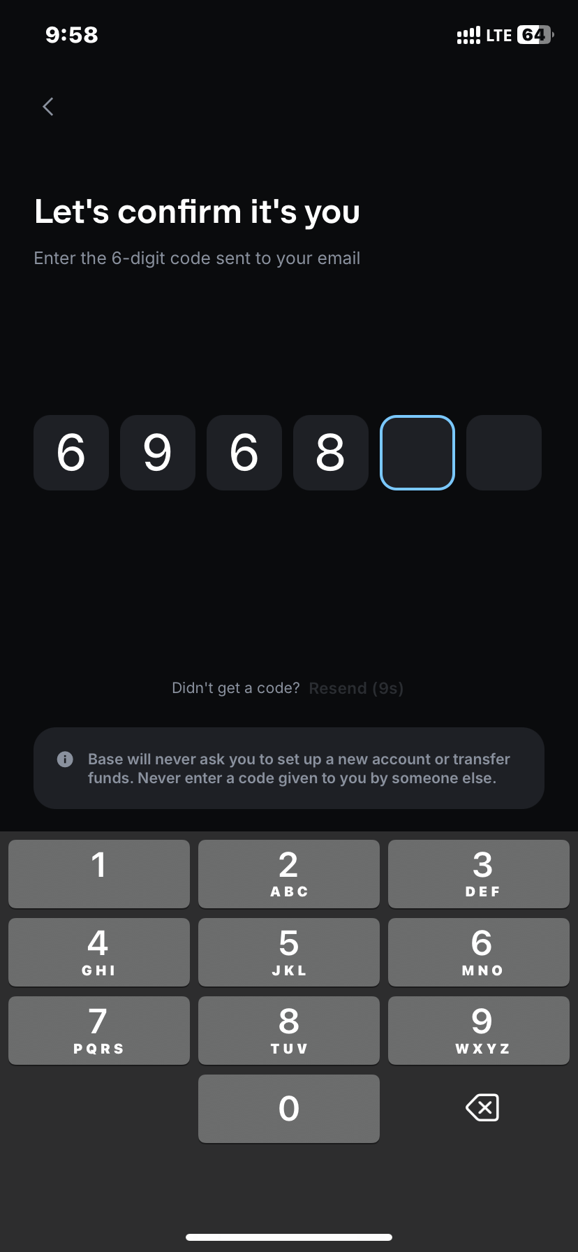 Base Login Flow Screenshots & UX Patterns | Uiland