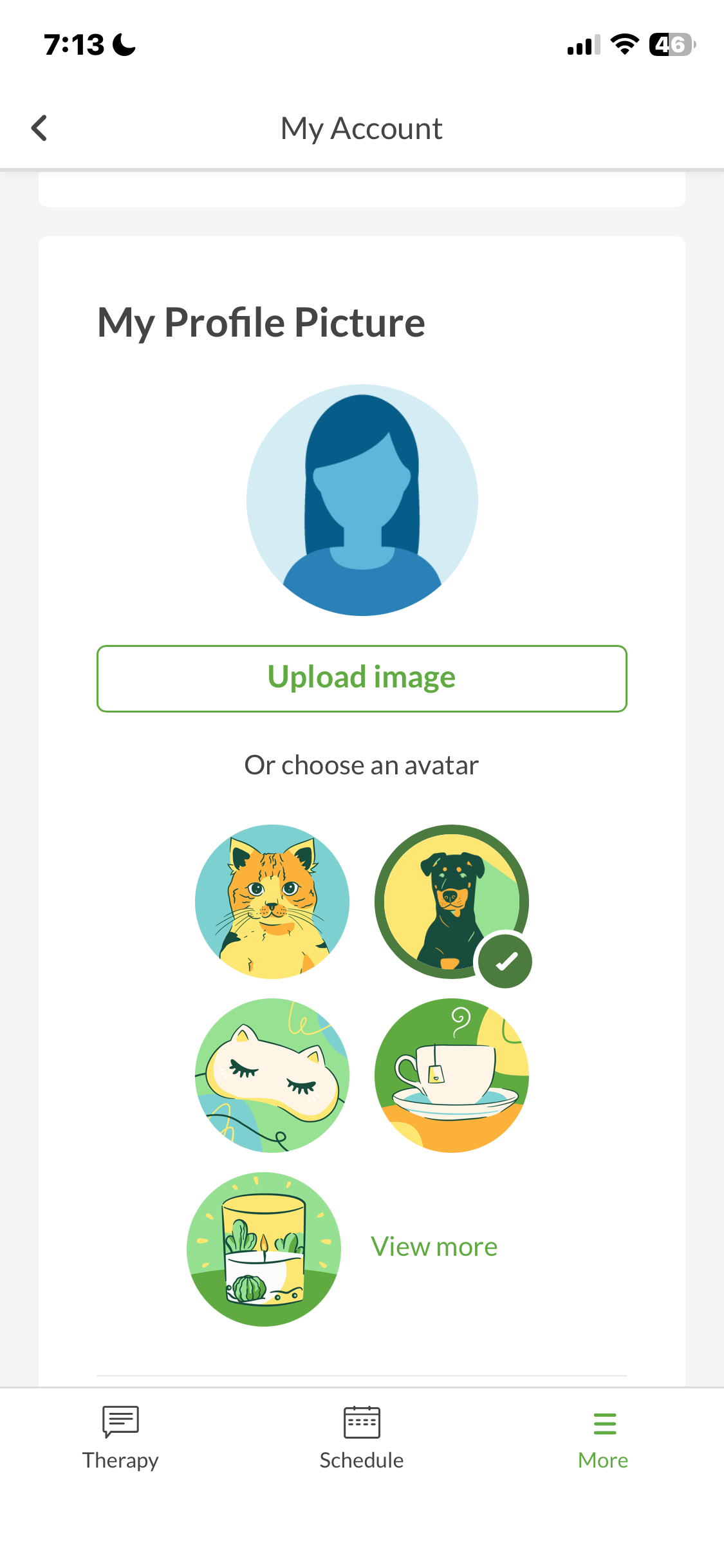 Better Help App Flows, User Flow Screenshots & UX Patterns | Uiland