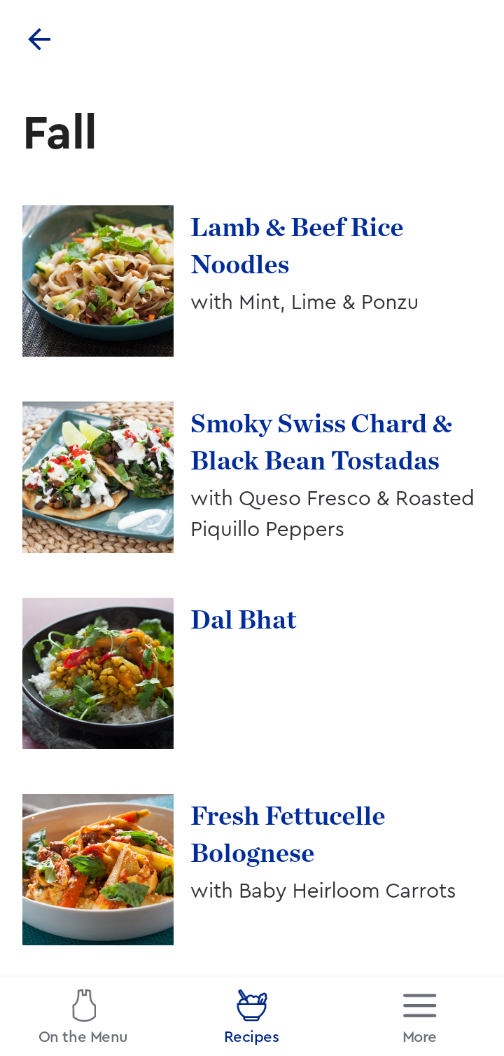  Blueapron Recipes flow