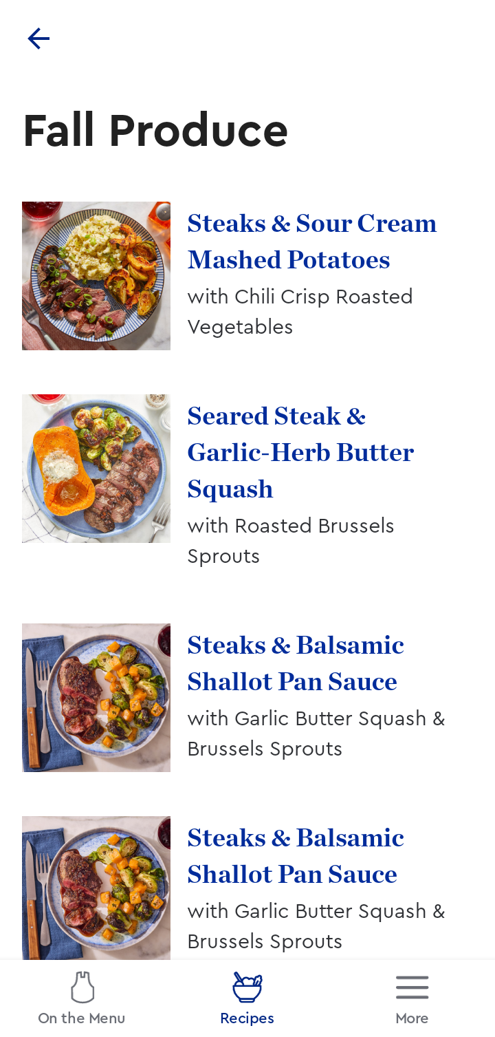  Blueapron Recipes flow