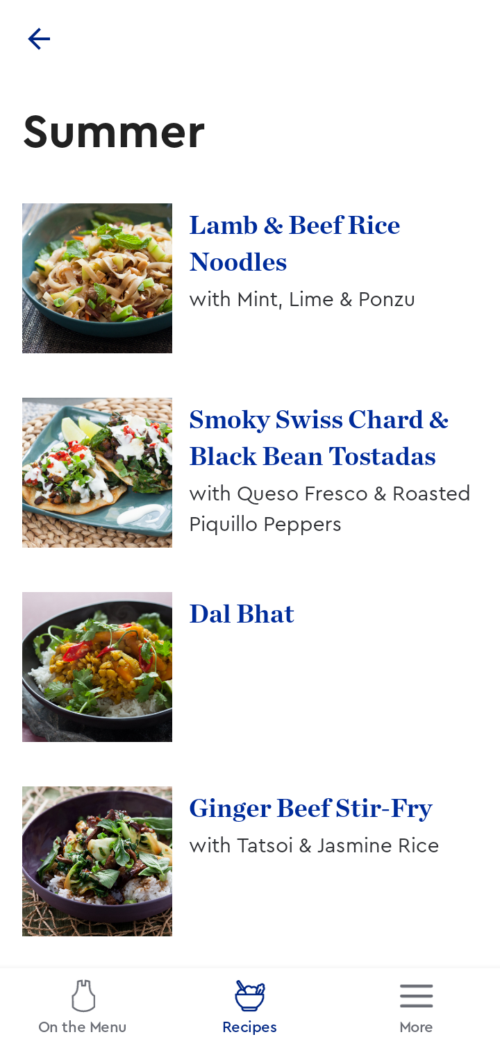  Blueapron Recipes flow