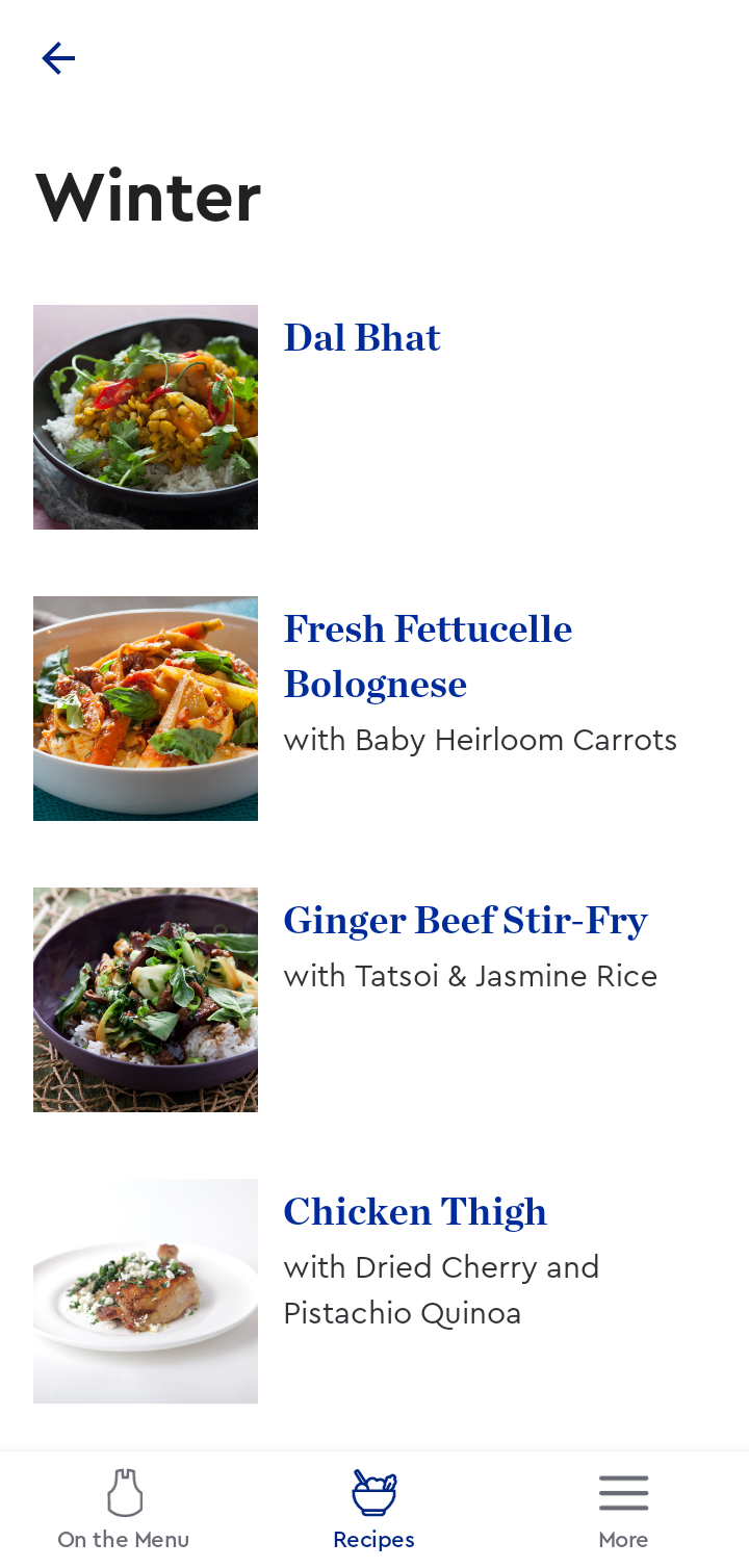  Blueapron Recipes flow