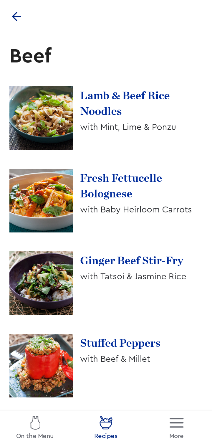  Blueapron Recipes flow