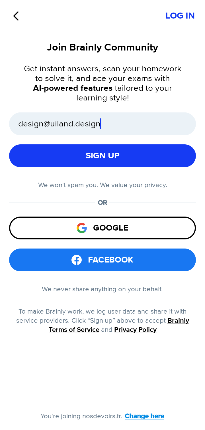 Brainly App Screenshots, UI Screens & Design Inspiration | Uiland