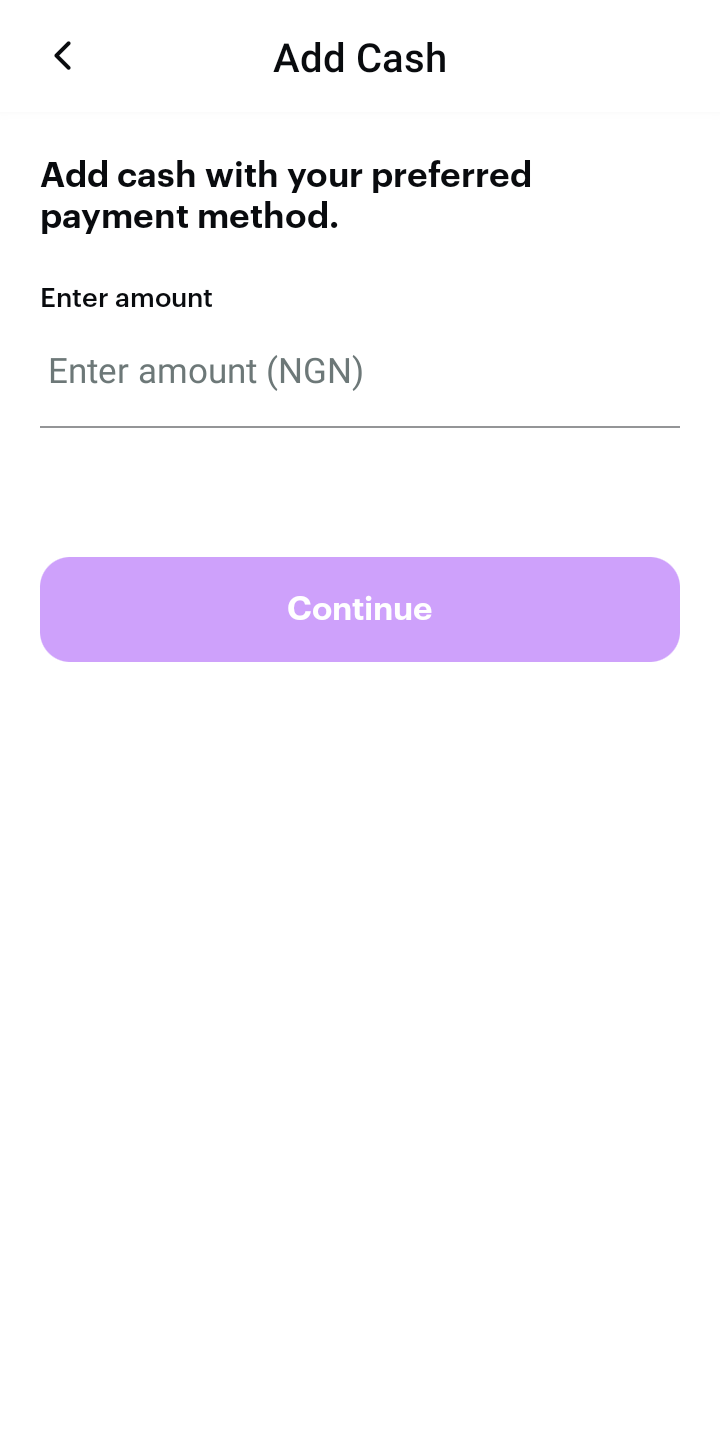  Chippercash Send Money user flow UI screenshot