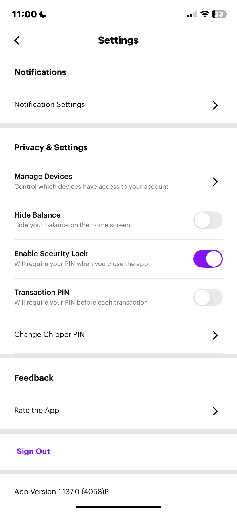 Chippercash App Flows, User Flow Screenshots & UX Patterns | Uiland