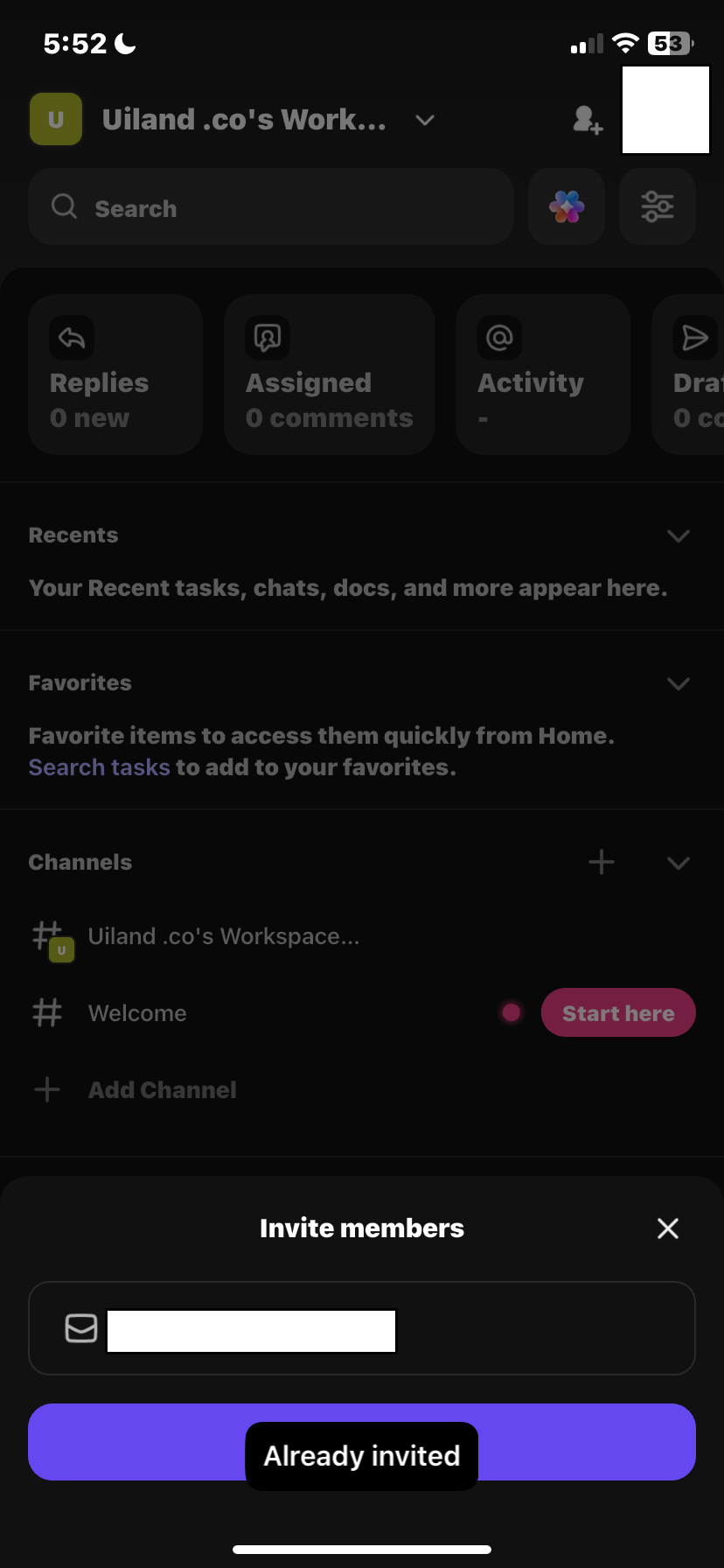  Clickupp Create Space flow