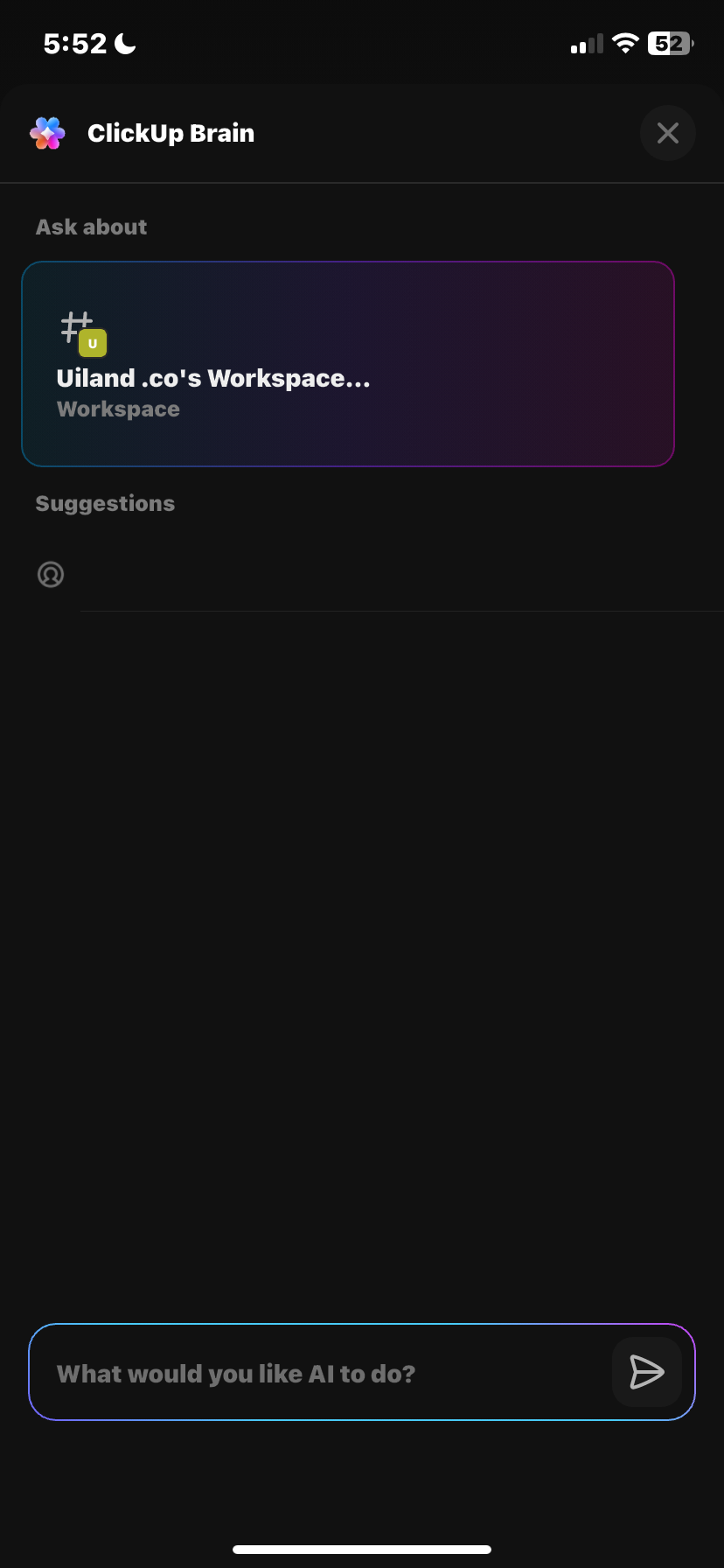  Clickupp Create Space flow