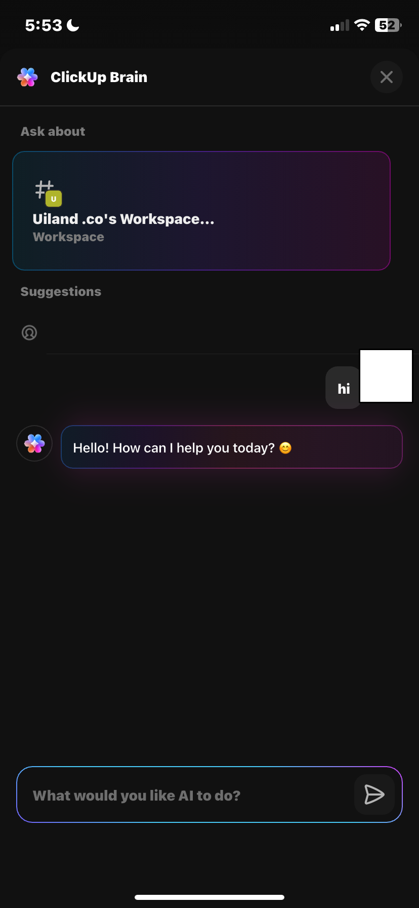  Clickupp Create Space flow