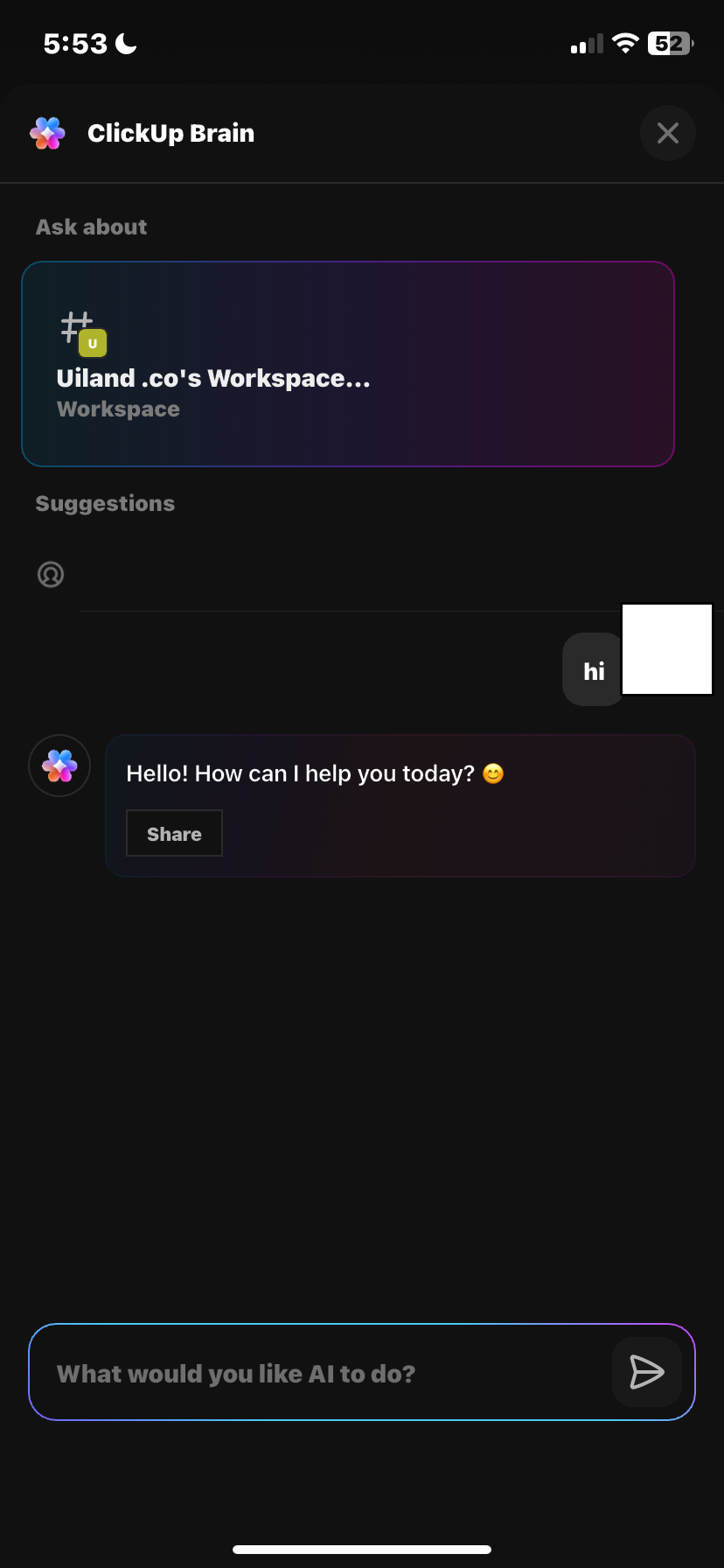 Clickupp Create Space flow