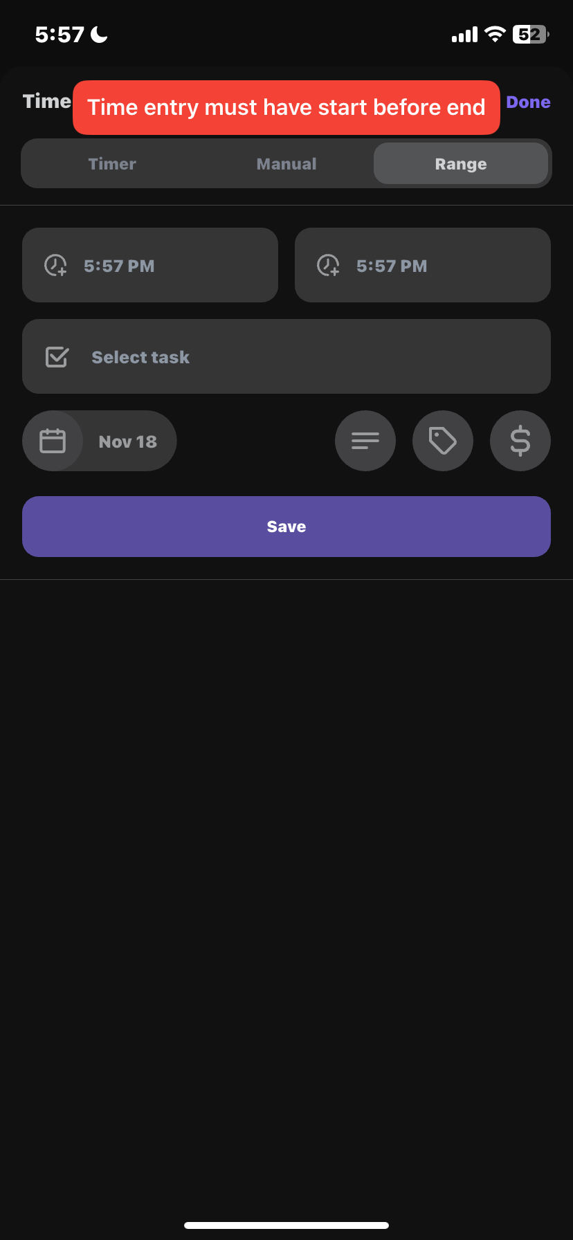  Clickupp Create Inbox Task flow