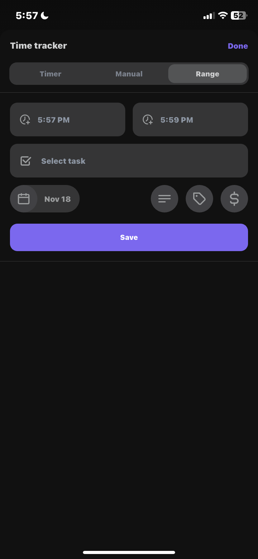  Clickupp Create Inbox Task flow