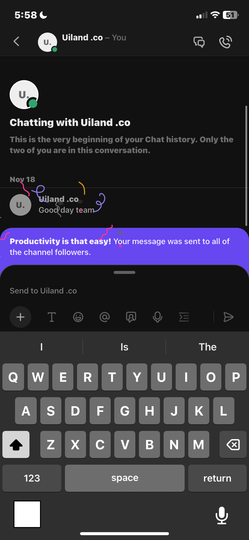  Clickupp Creating New Chat flow