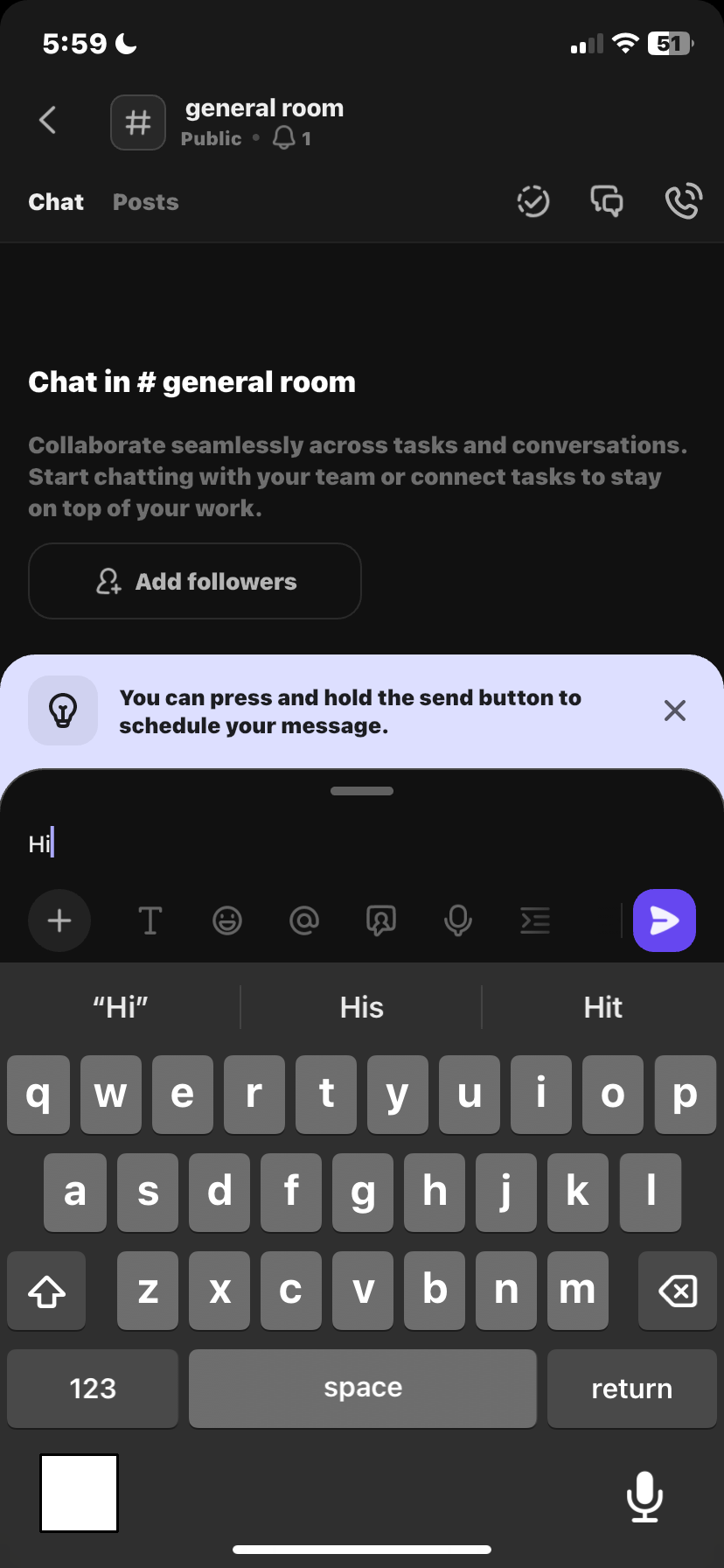  Clickupp Creating New Chat flow