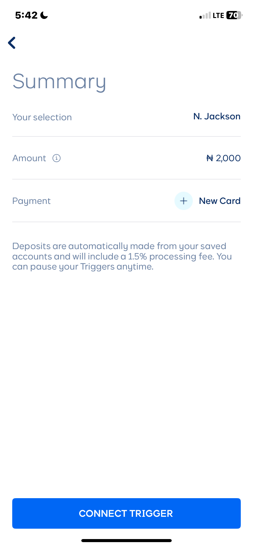  Cowrywisee Savings flow