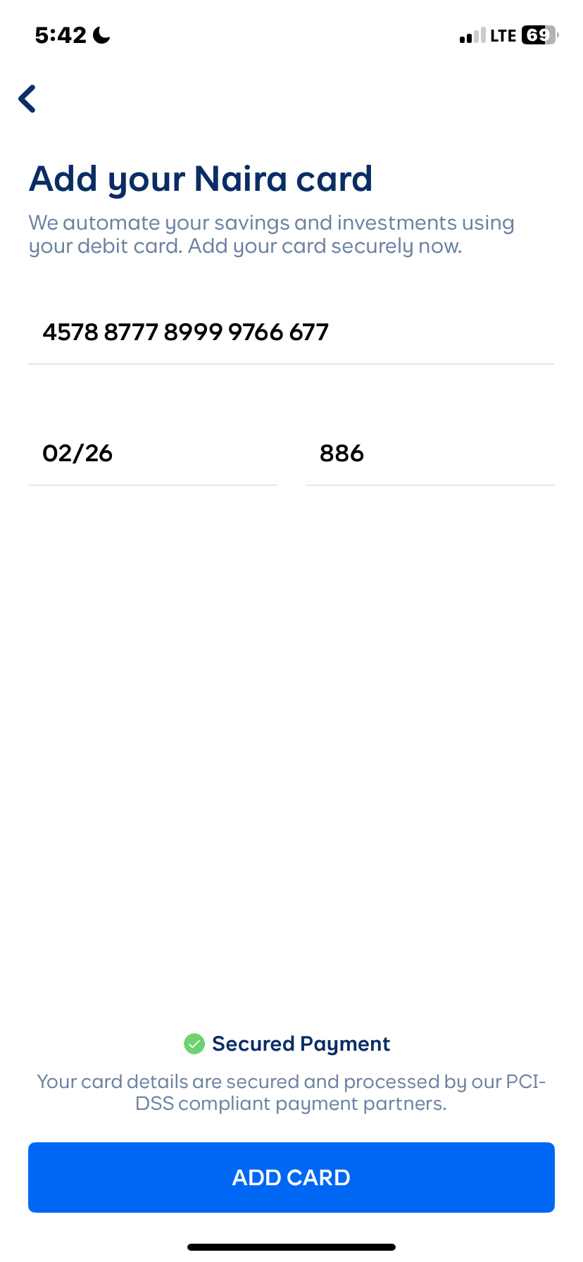  Cowrywisee Savings flow