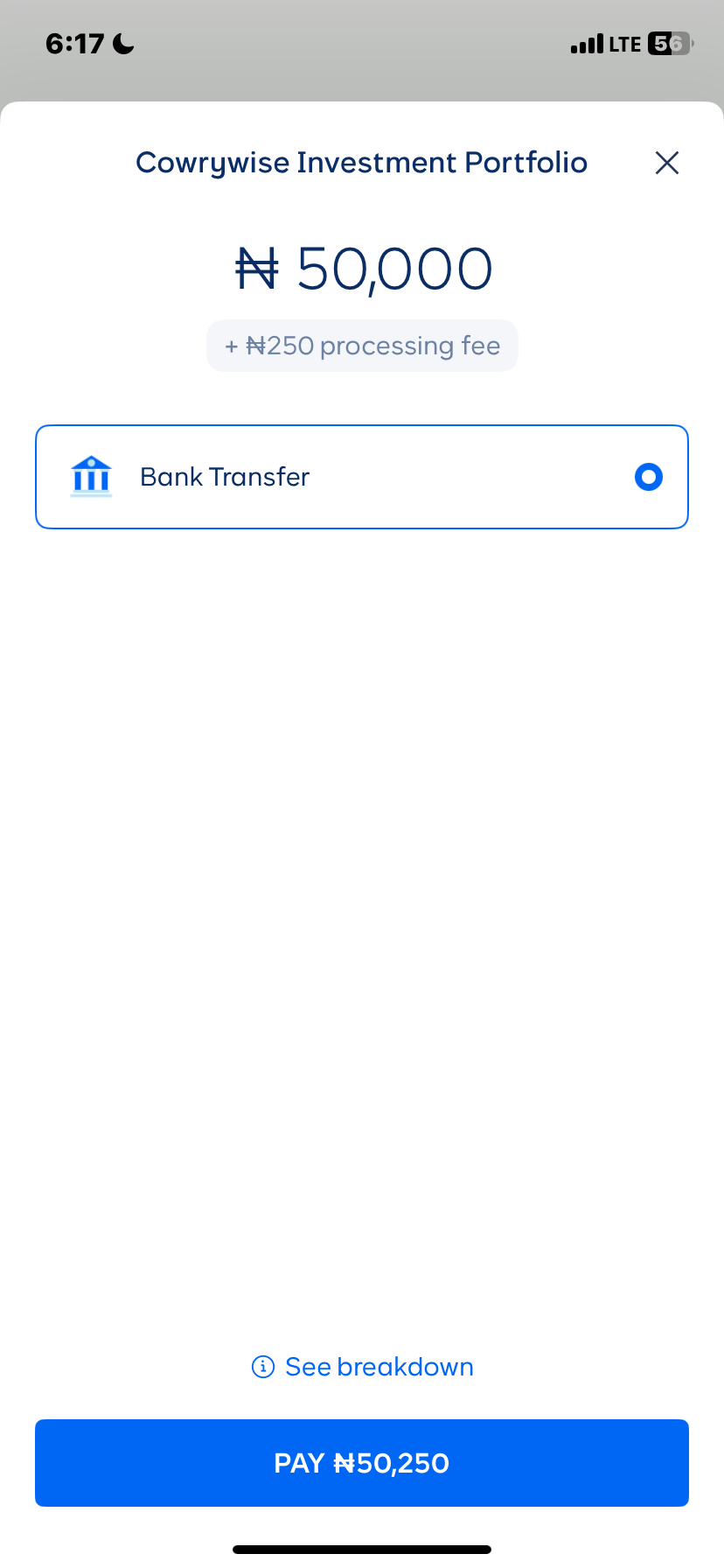  Cowrywisee Payment flow