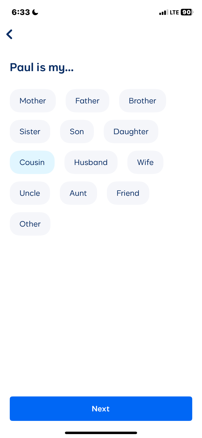  Cowrywise My profile flow