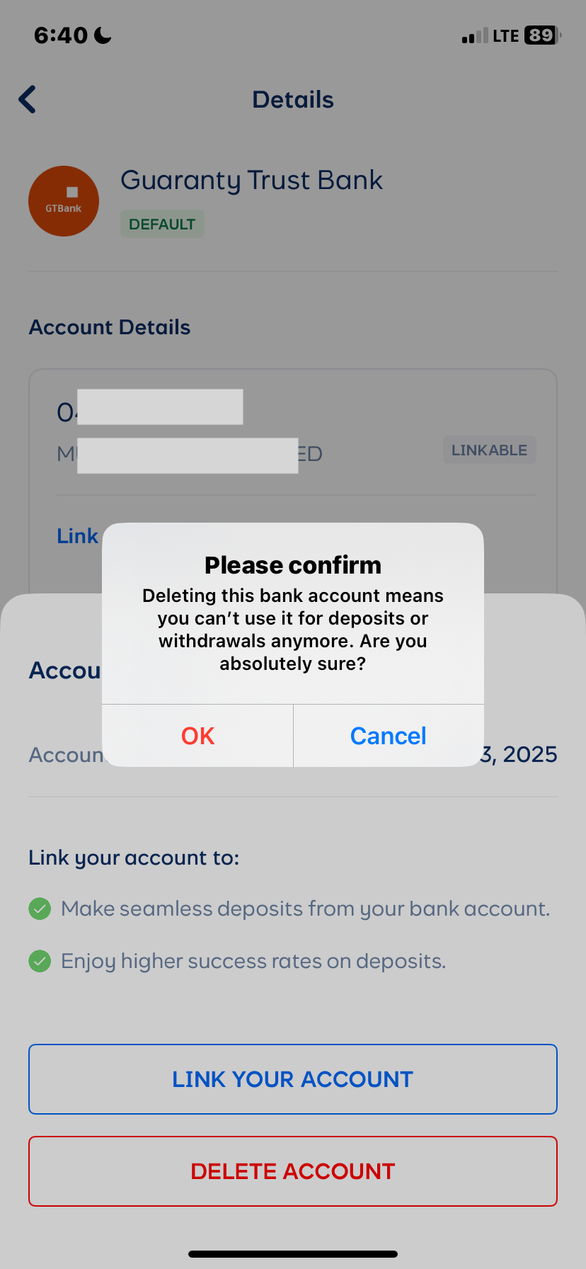  Cowrywisee Set passcode flow