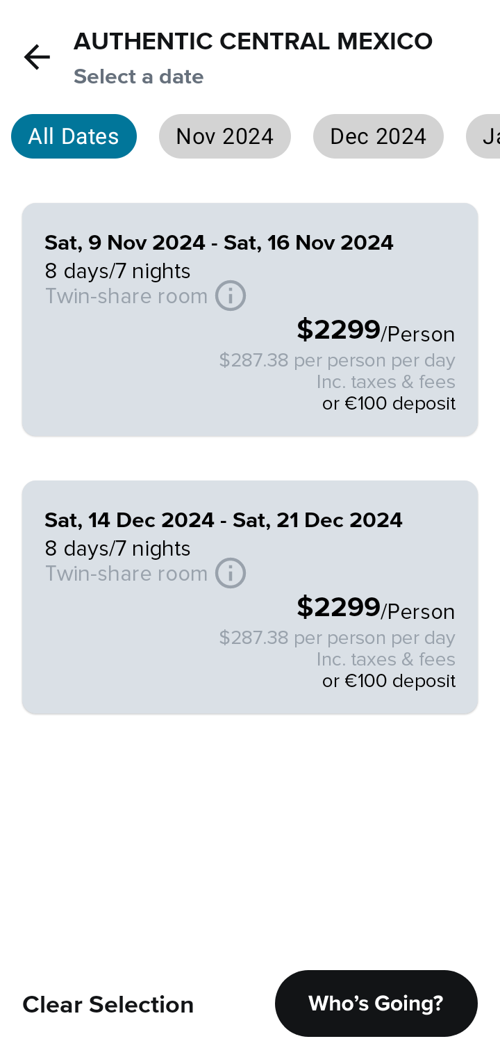  Culturetrip Booking   ui screens