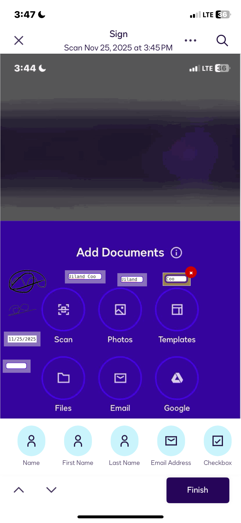 Docusign App Flows, User Flow Screenshots & UX Patterns | Uiland