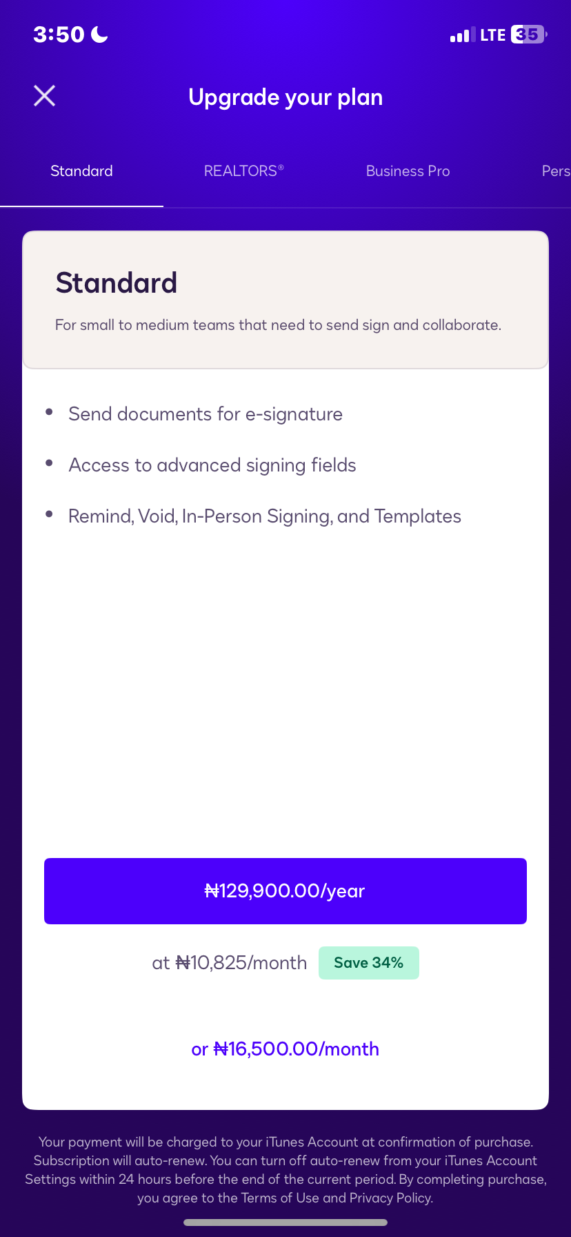 Docusign App Flows, User Flow Screenshots & UX Patterns | Uiland