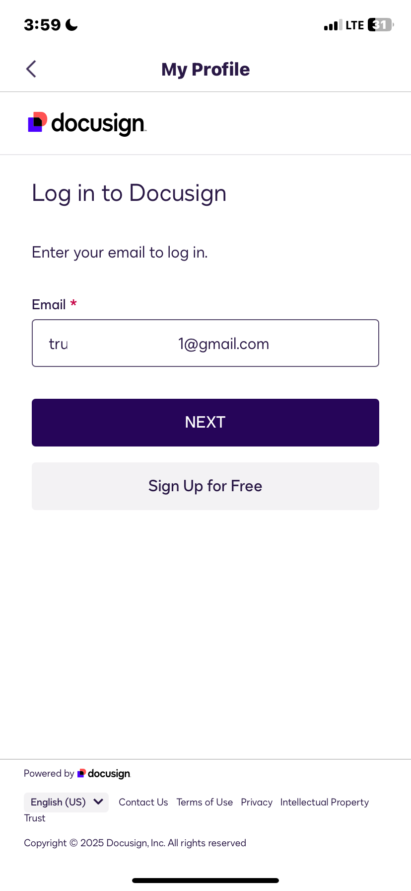 Docusign App Flows, User Flow Screenshots & UX Patterns | Uiland
