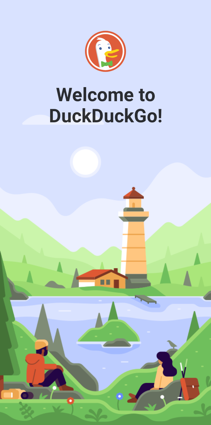 Duckduckgo Onboarding user flow UI screenshot