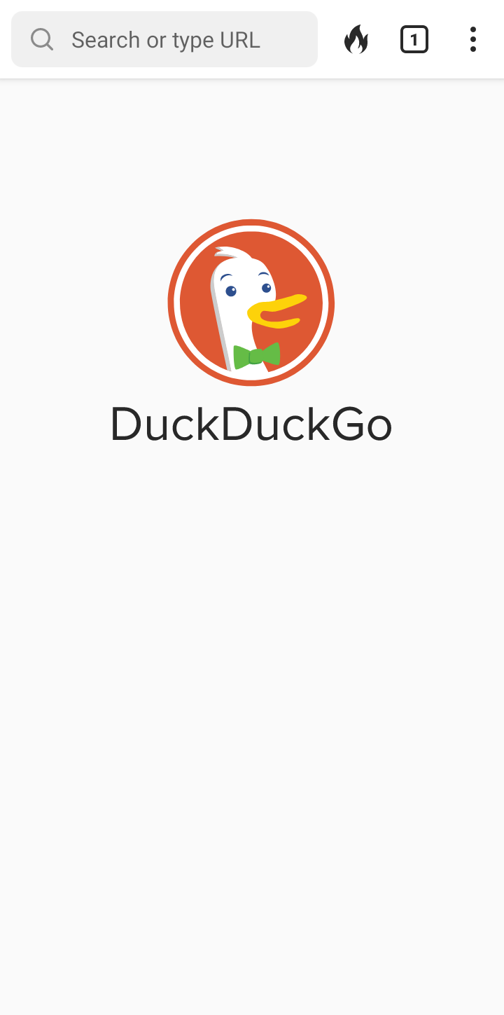  Duckduckgo Clear Tab user flow UI screenshot