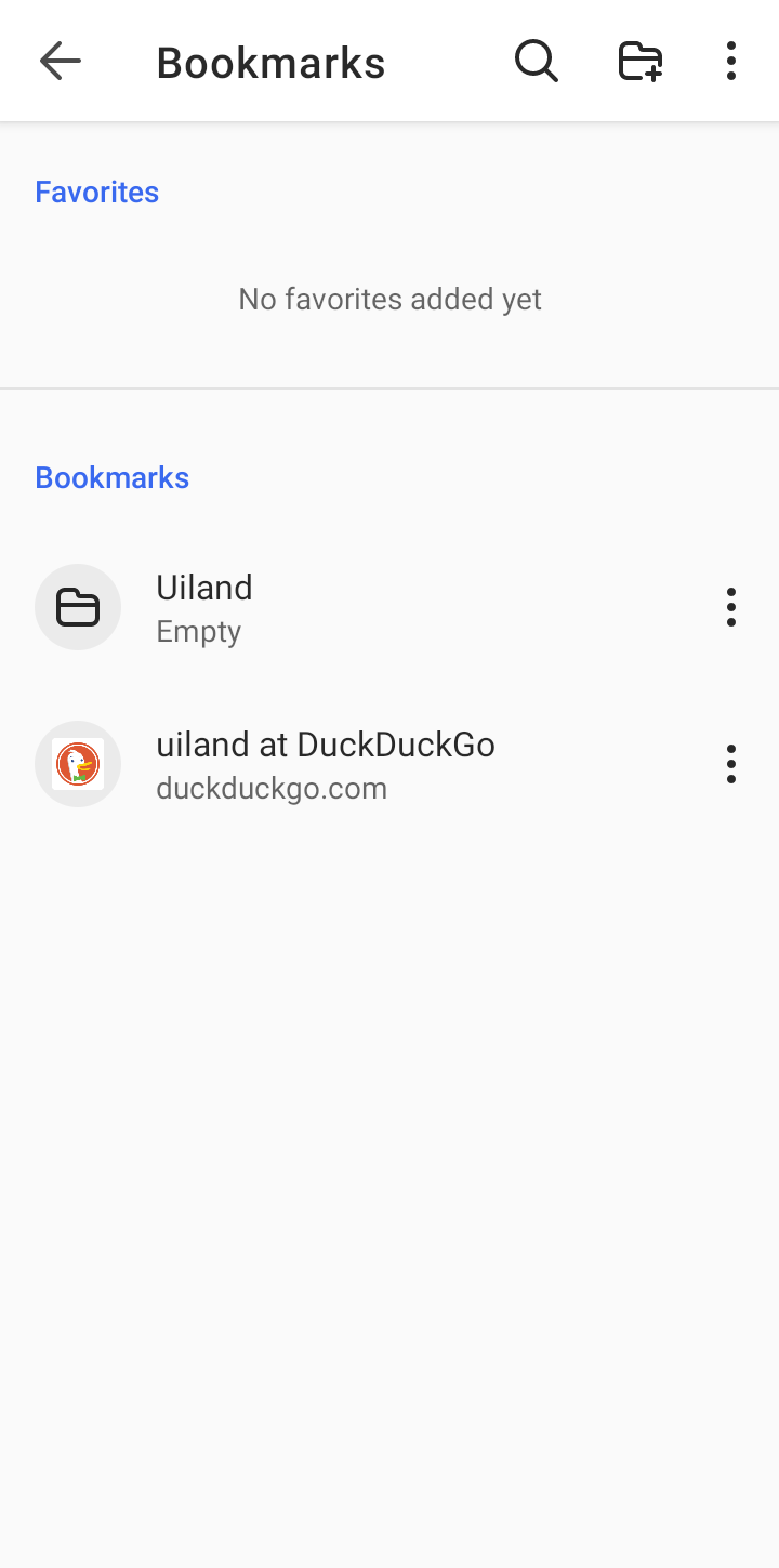  Duckduckgo Search user flow UI screenshot