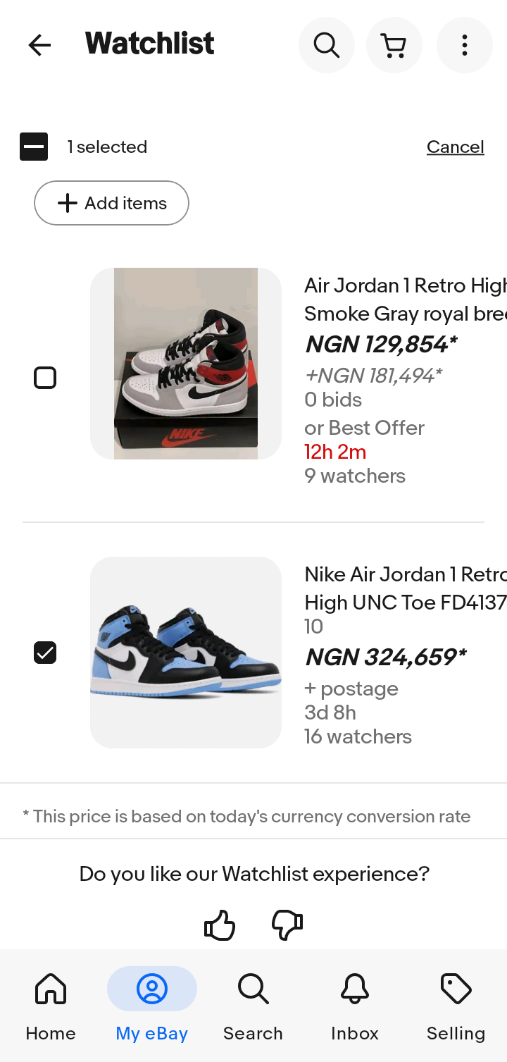  Ebay Add item flow