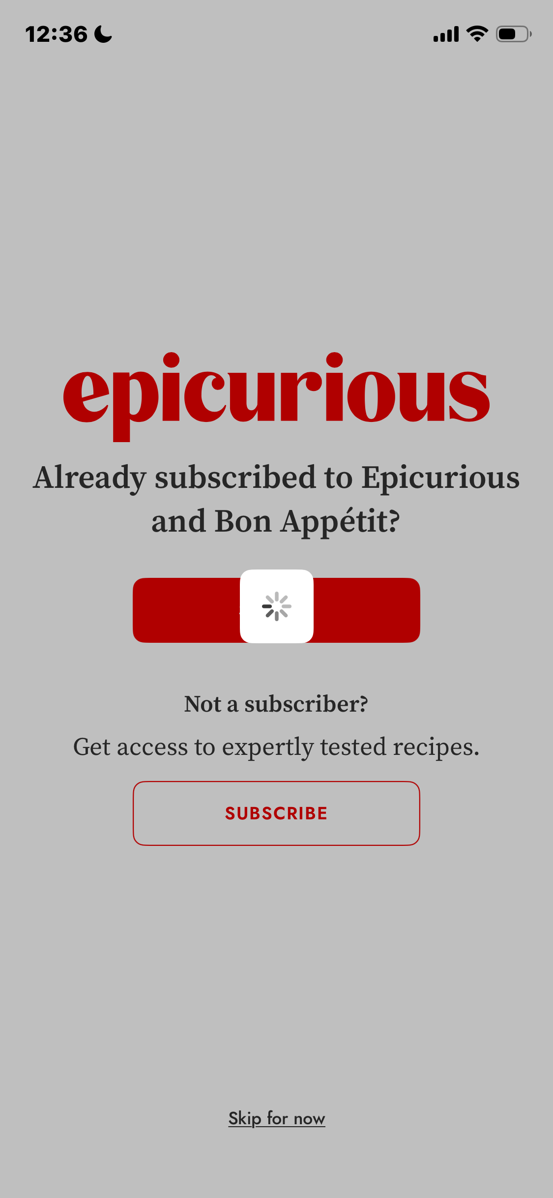Epicurious App Screenshots, UI Screens & Design Inspiration | Uiland