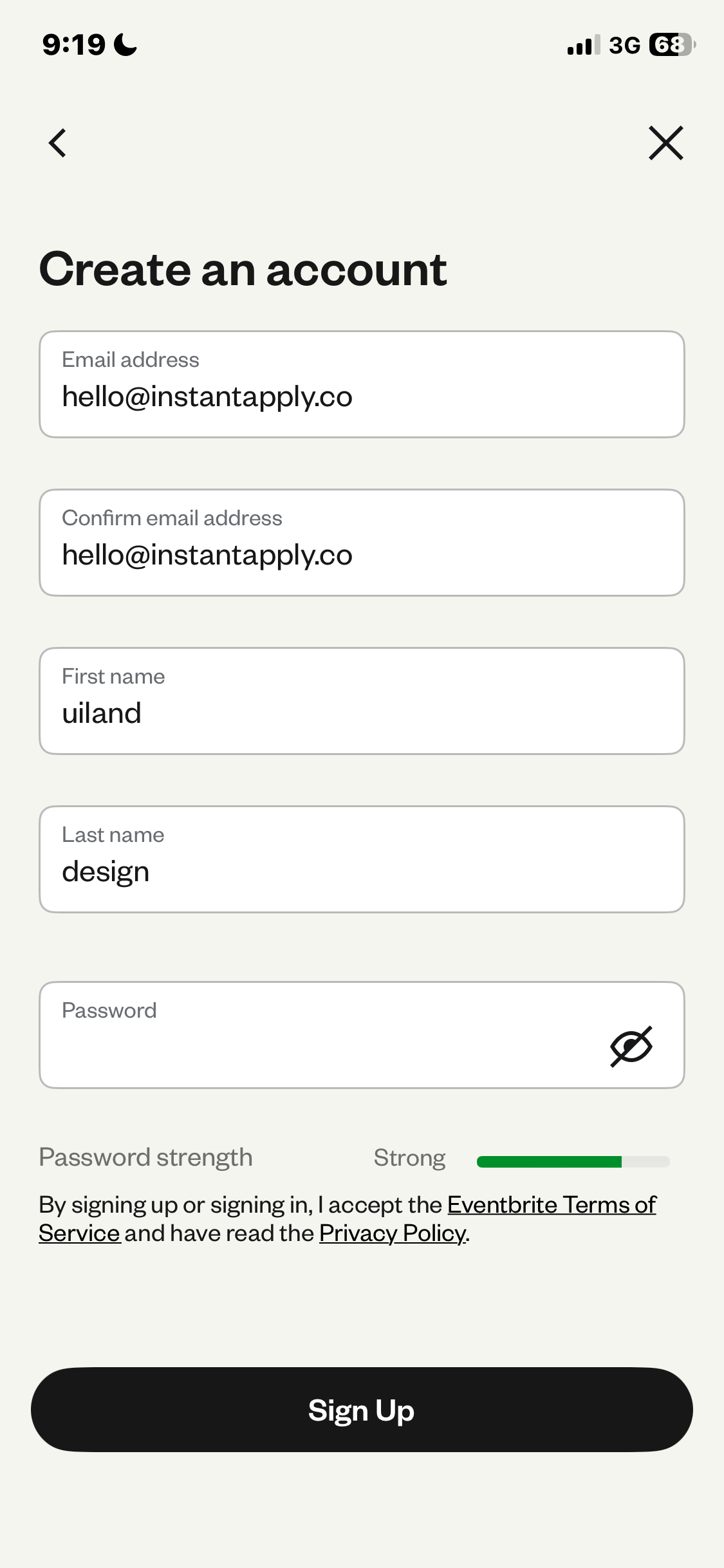 Eventbrite App Screenshots, UI Screens & Design Inspiration | Uiland