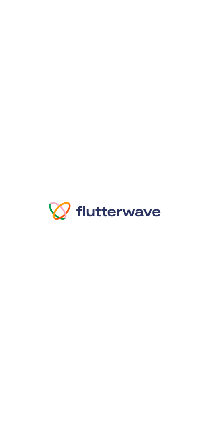  Flutterwave Login user flow UI screenshot