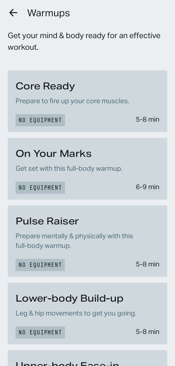  Freeletics Workouts flow