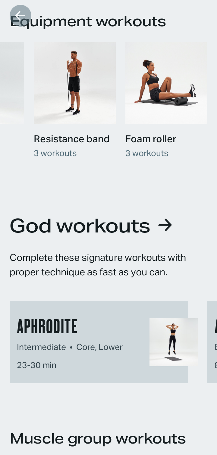  Freeletics Workouts flow