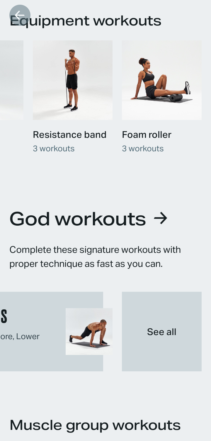  Freeletics Workouts flow