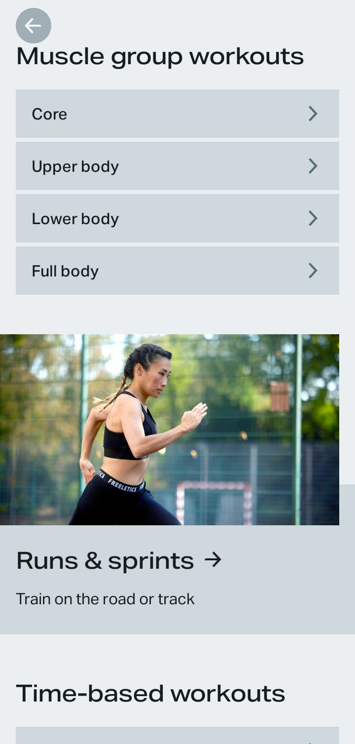  Freeletics Workouts flow