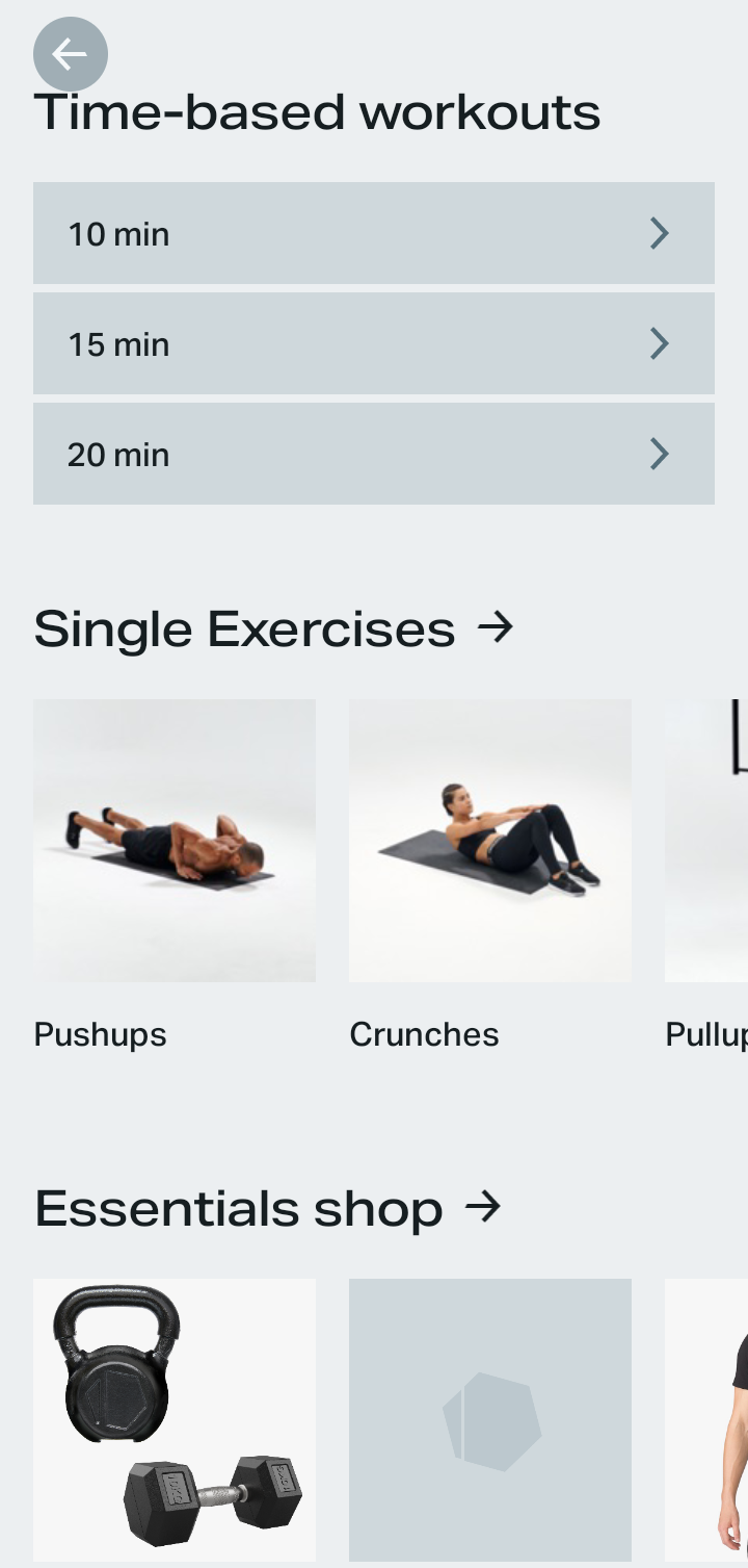  Freeletics Workouts flow