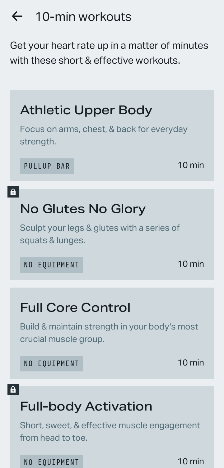  Freeletics Workouts flow