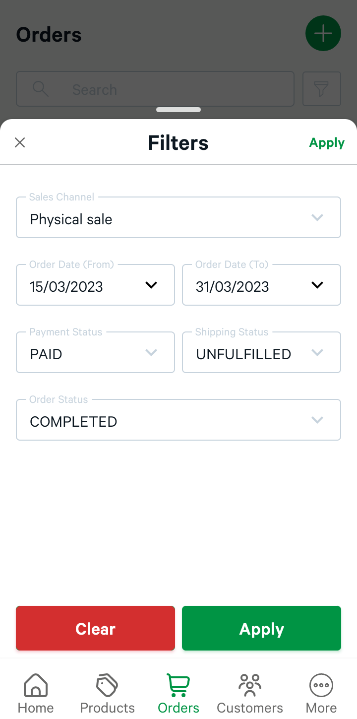  Getbumpa Select Date user flow UI screenshot