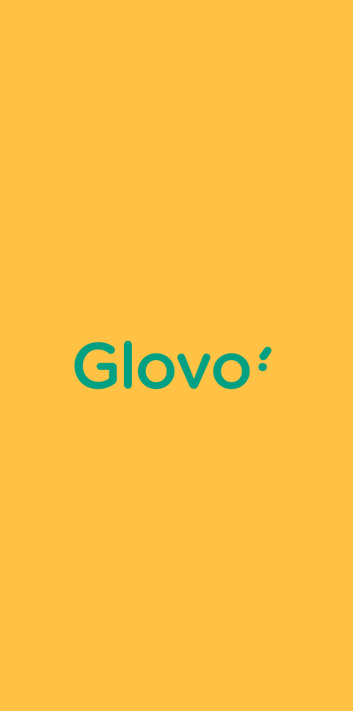  Glovo Onboarding user flow UI screenshot