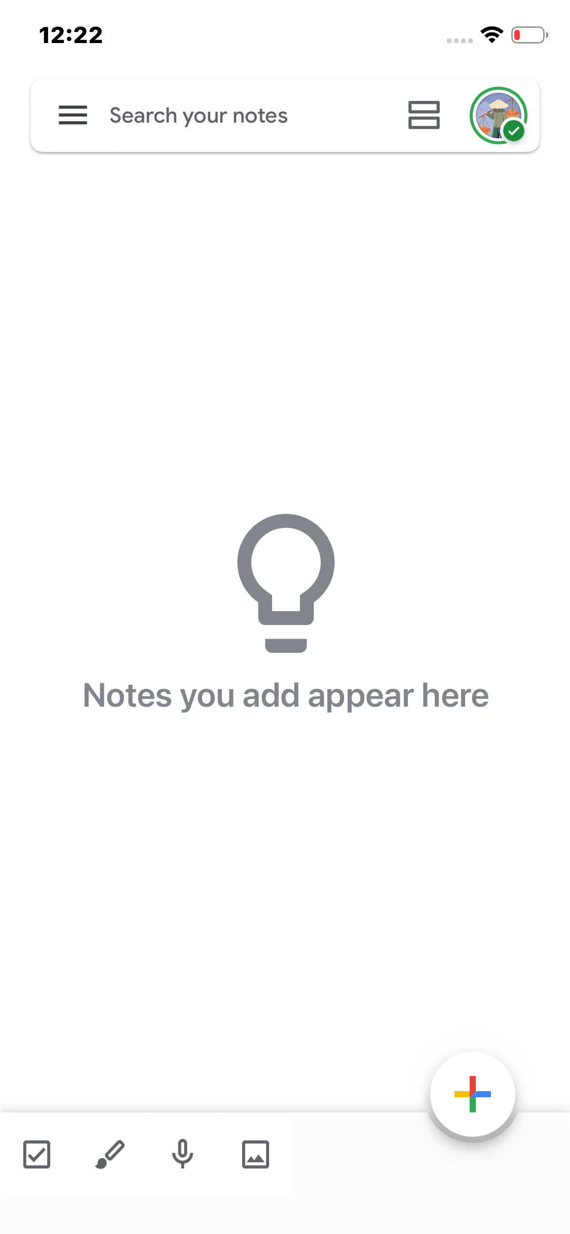 Google Keep App Screenshots, UI Screens & Design Inspiration | Uiland