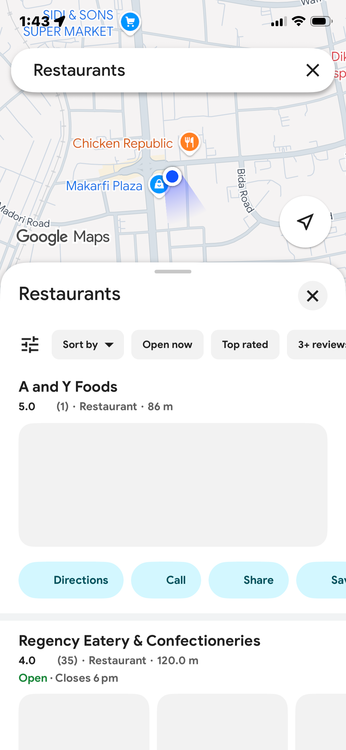 Googlemaps App Screenshots, UI Screens & Design Inspiration | Uiland