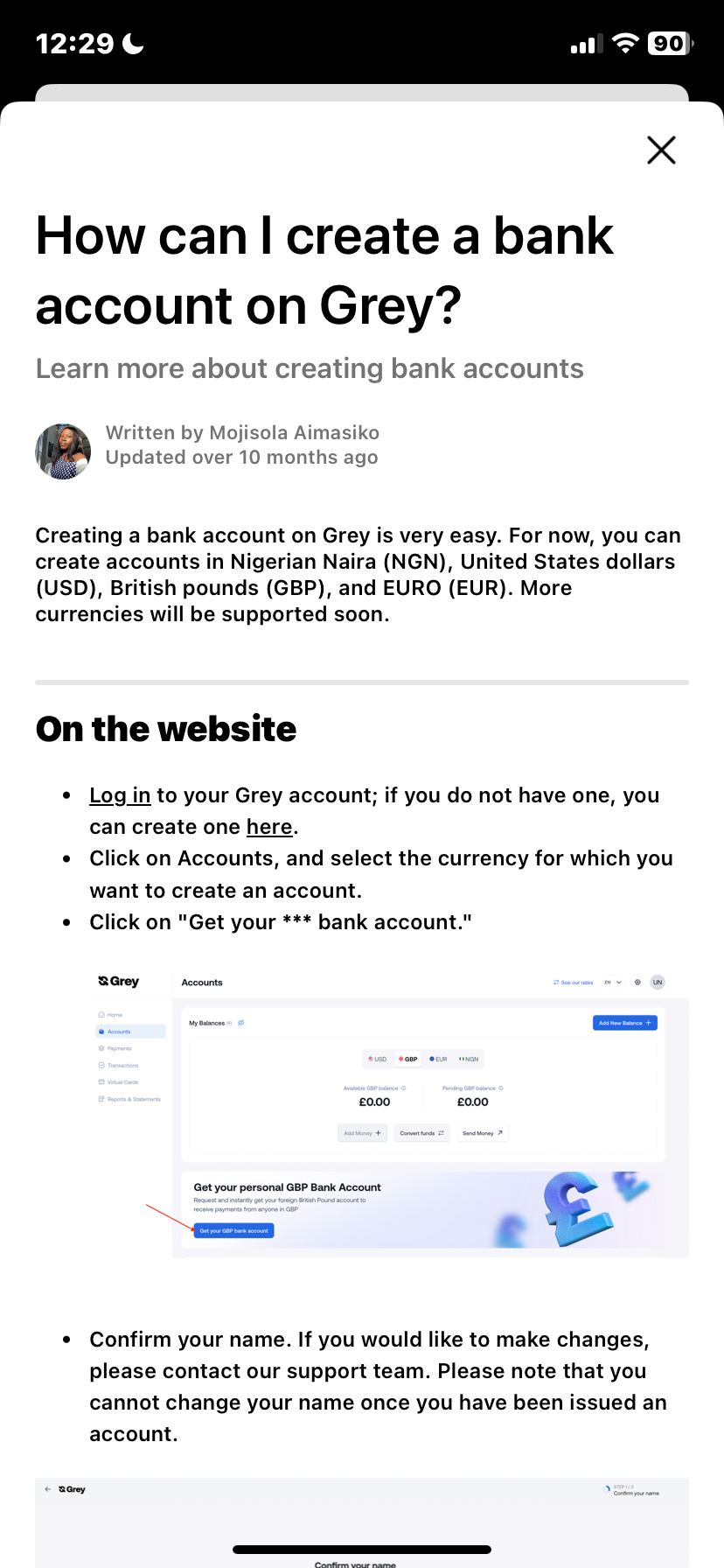 Grey App Flows, User Flow Screenshots & UX Patterns | Uiland