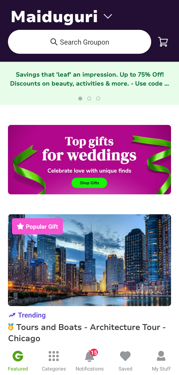  Groupon Home flow