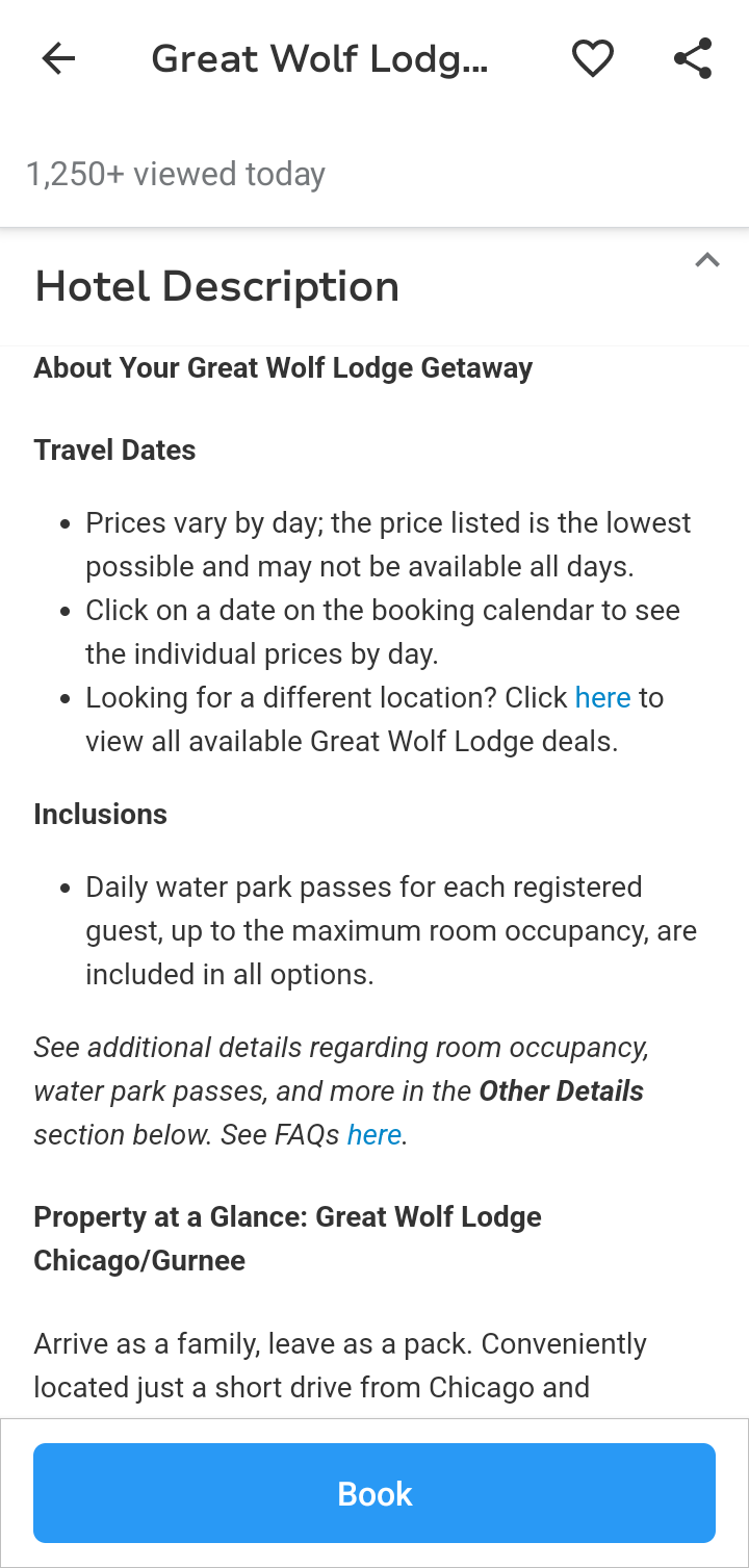  Groupon Hotel booking flow